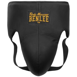 Benlee Medway Tiefschutz Leder Schwarz Gold Größe S/M