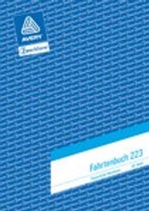 AVERY Zweckform Formularbuch "Fahrtenbuch" A5 40 Blatt