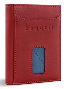 bugatti Geldbörse Secure Slim Herren, Damen 022158 rot