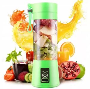 Foxter 2052 Prenosný smoothie mixér 380 ml zelený