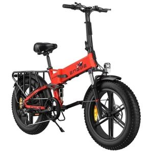 Elektrický Bicykel ENGWE ENGINE X - 250W Motor 624WH Batéria 60KM Dojazd - Červená