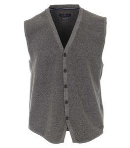Casa Moda - pánská pletená vesta (403469900), velikost:L, barva:antracitová (782)