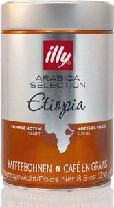 illy Espressobohnen Arabica Selection Äthiopien - 250g Kaffeebohnen, 100% Arabica Kaffee