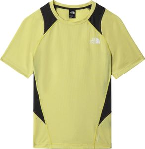 THE NORTH FACE M AO GLACIER TEE -EU Acid Yellow White Heather- XXL