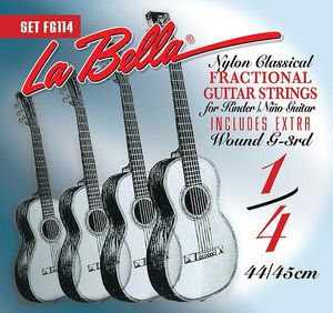 La Bella FG114 für 1/4-Gitarre