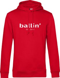 Ballin Est. 2013 Basic Hoodie Rot - Große 3XL Ballin Est. 2013 Basic Hoodie Rot - Große 3XL