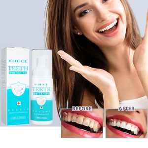 Teeth Whitening Mousse, Toothpaste Whitening Erfrischender Atem Tiefenreinigungsschaum Zahnpasta, Natürliches Mundspülwasser, Einfache Anwendung, Mundpflege