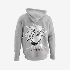 Męska bluza z kapturem Meliodas Seven Deadly Sins Demon Anime Streetwear