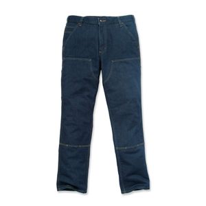 Carhartt Herren Hose Double Front Dungaree Jeans Ultra Blue-W40-L34