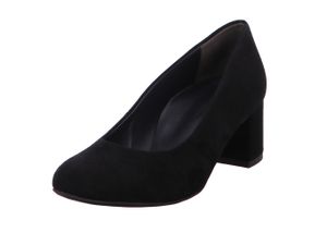 Paul Green Pumps 3554-104, Rauleder, Schwarz, Damen