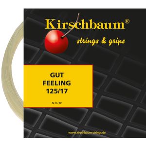 Kirschbaum Tennissaite Gut Feeling 12m natur, 105190216600016