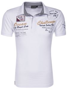 Style-Division Herren Poloshirt SDHOUSTON Bedruckt & mit Stickereien