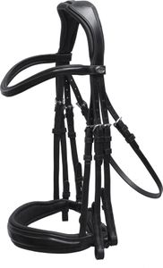 Schockemöhle Sports Kandare Milan Kandarenzaum Black / Silver WB Schockemöhle Sports Kandare Milan Kandarenzaum Black / Silver WB