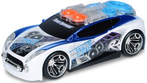 Nikko – Road Rippers Street Beatz – Motorisiertes Spielzeug Auto mit Licht und Sound – Wheelie Auto für Kinder – Weiß