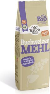 Bauckhof Buchweizenmehl Vollkorn glutenfrei-- 500g x 6  - 6er Pack VPE