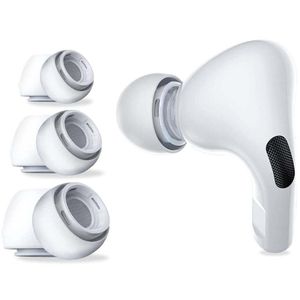 Tech-Protect-Ohrstücke 3Er-Pack Apple Airpods Pro 1/2 Weiss