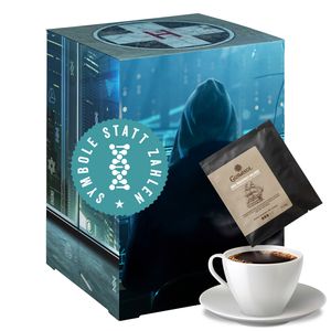 Corasol Escape & Kaffee Adventskalender mit Escape-Rätsel-Thriller für Erwachsene: Ein atemloses Spiel & 24 Premium Kaffees im Coffeebag (240 g)