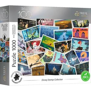TREFL Puzzle UFT Disney 100 Jahre: Briefmarken 1000 Teile