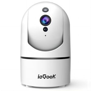 ieGeek Überwachungskamera Innen 360° PTZ Babyphone mit Kamera, Auto-Tracking, APP