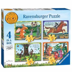 4 in 1 Puzzle Box | Drache Zogg | Ravensburger | Kinder Puzzle