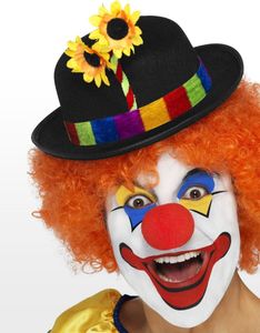 Clown Melonen Hut mit Sonnenblumen