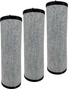 PURERO Aktivkohlefilter Set kompatibel zu Bora ULB3AS Luftreinigungsbox - passend für Bora Professional ULB3X, ULB3 und UUE3 (3 Stück)