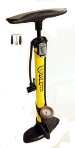 Standpumpe für Auto- Dunlop- und Sclaverantventil CBK-MS Fahrradpumpe