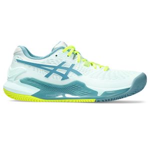 Asics Tennisschuh Gel Resolution 9 Clay Damen Grün Gelb