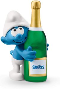 SCHLEICH 20821 - Schlumpf mit Flasche The Smurfs