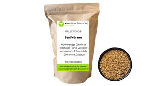 Senfkörner - Senfsaat gelb - 1kg | wurstmacher-shop