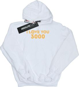 Marvel - "Avengers Endgame I Love You 3000 Arc Reactor" Kapuzenpullover für Herren BI3105 (5XL) (Weiß) Marvel - "Avengers Endgame I Love You 3000 Arc Reactor" Kapuzenpullover für Herren BI3105 (5XL) (Weiß)