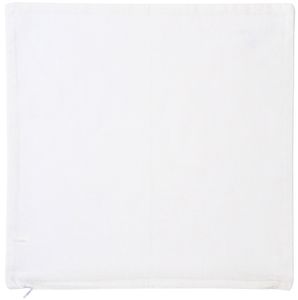 EDUPLAY 230-004 Kissenbezug 40x40cm, 100% Baumwolle, weiß, weiß