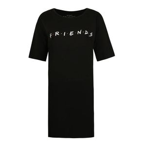 Friends - Nachthemd für Damen TV1289 (M) (Schwarz)