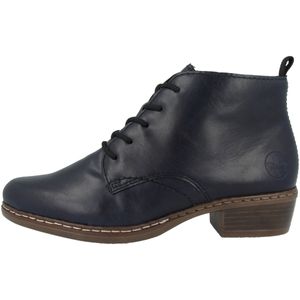 Rieker Y0843 Damen Ankle Boots Stiefeletten, Größe:37 EU, Farbe:Blau