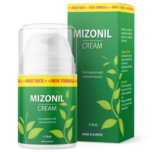 Mizonil Cream | Fuß und Nagel Pflege Salbe zur täglichen Anwendung | 50 ml Pumpspender