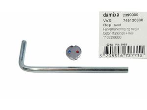 Damixa Ersatzteile Reparaturset Farbemarkierungen + Schlüssel - 23990