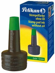 Pelikan Stempelfarbe 4K grün Inhalt: 28 ml