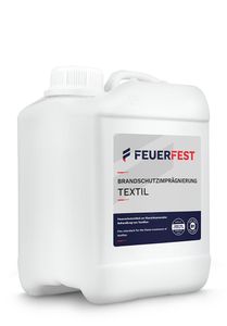 FEUERFEST® Brandschutzimprägnierung für Textilien - DIN 4102 B1 – 2,5l – Für Privat- und Gewerbeeinsatz geeignet