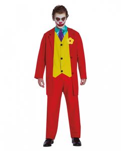 Stand-up Comedian Clown Verkleidung Größe: L