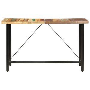 vidaXL Barový stôl 180 x 70 x 107 cm Recyklované masívne drevo