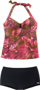LASCANA Tankini pink-bedruckt Größe 40 D LASCANA Tankini pink-bedruckt Größe 40 D