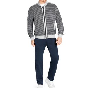 Hajo Klima Komfort Homeware Anzug Lange Hose und Jacke mit Reißverschluss, Seitliche Taschen, Bequeme Passform