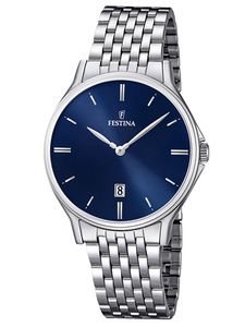 Pánské hodinky Festina F16744/3 classic men`s 39mm 5ATM