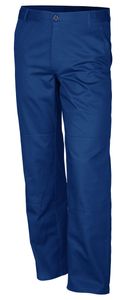 Qualitex nohavice do pása - prateľné základné pracovné nohavice - bavlna 240 g - nohavice do pása z čistej bavlny - farba: kukurične modrá - muži: 50 - ženy: 44