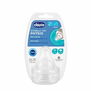 Chicco Schnuller Physiologisch Silikon Transparent 0m 2 St&#252 ck