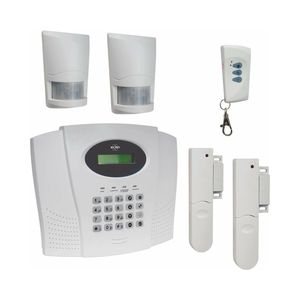 ELRO AP5500 pro Funk telefonwahl-Komplettes Alarmsystem mit bedienfeld, bewegungsmelder, Fenster/türkontakt und Fernbedienung