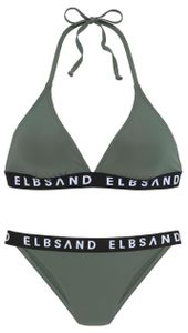 ELBSAND Triangel-Bikini A/B oliv 38A/B