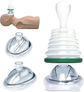 Rettungsgerät Home Kit für Erwachsene und Kinder Erste Hilfe Kit Portable Choking Rettungsgerät für Kinder und Erwachsene, 2 verschiedene Größen Masken