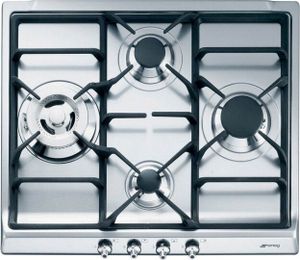 Smeg Classica Ser60sgh3 Gasherd 60 Cm Silber  Silber One Size