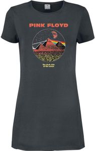Amplified - "Vintage Pyramids" Hemdblusenkleid für Damen GD1067 (XL) (Holzkohle)